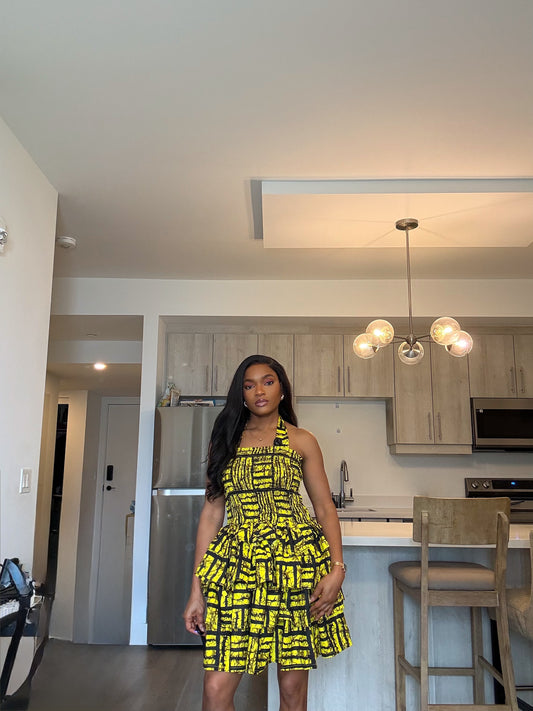 Sola Mini 3.0 (Yellow & Black Geometric)