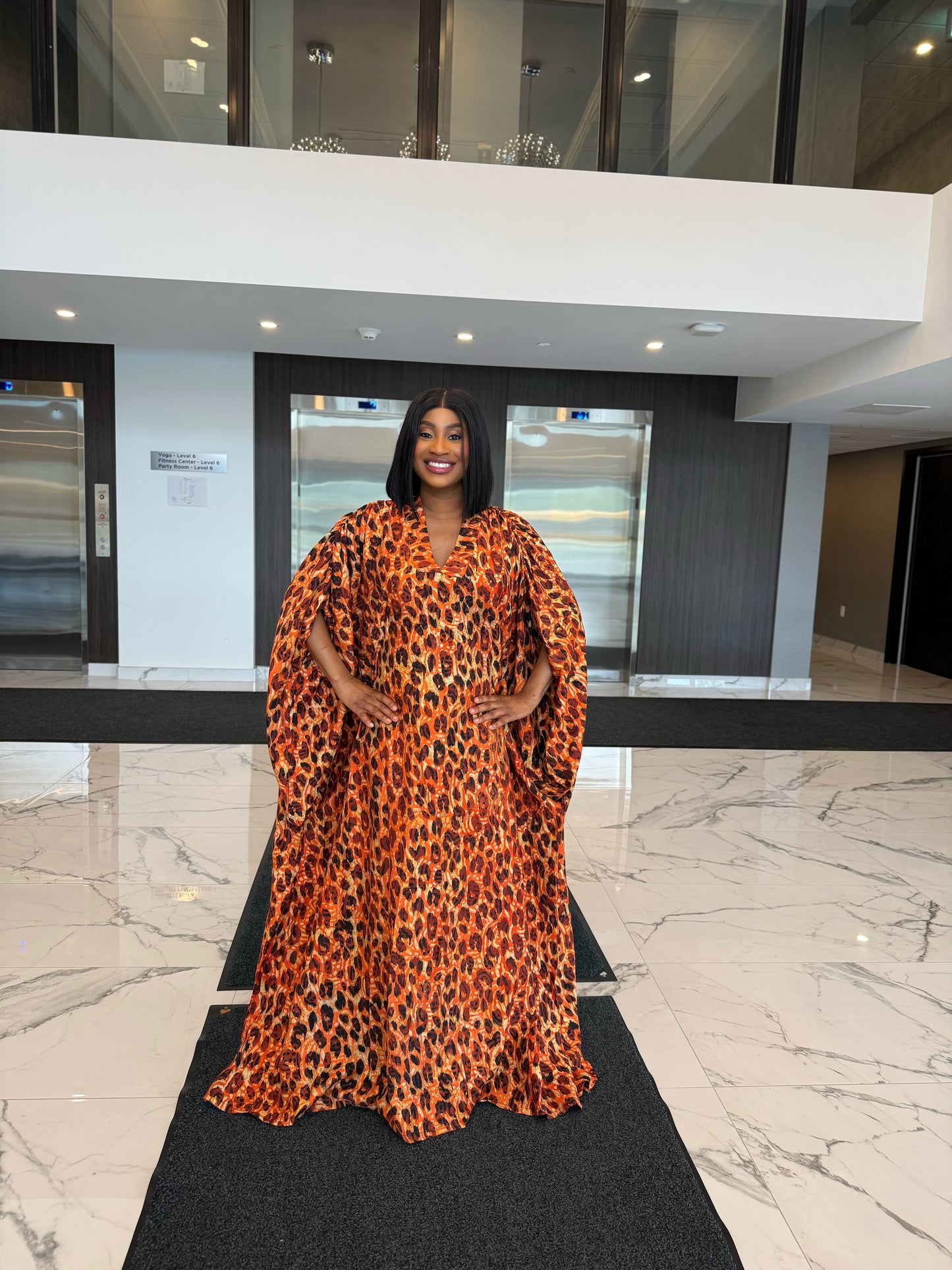Leopard Kaftan