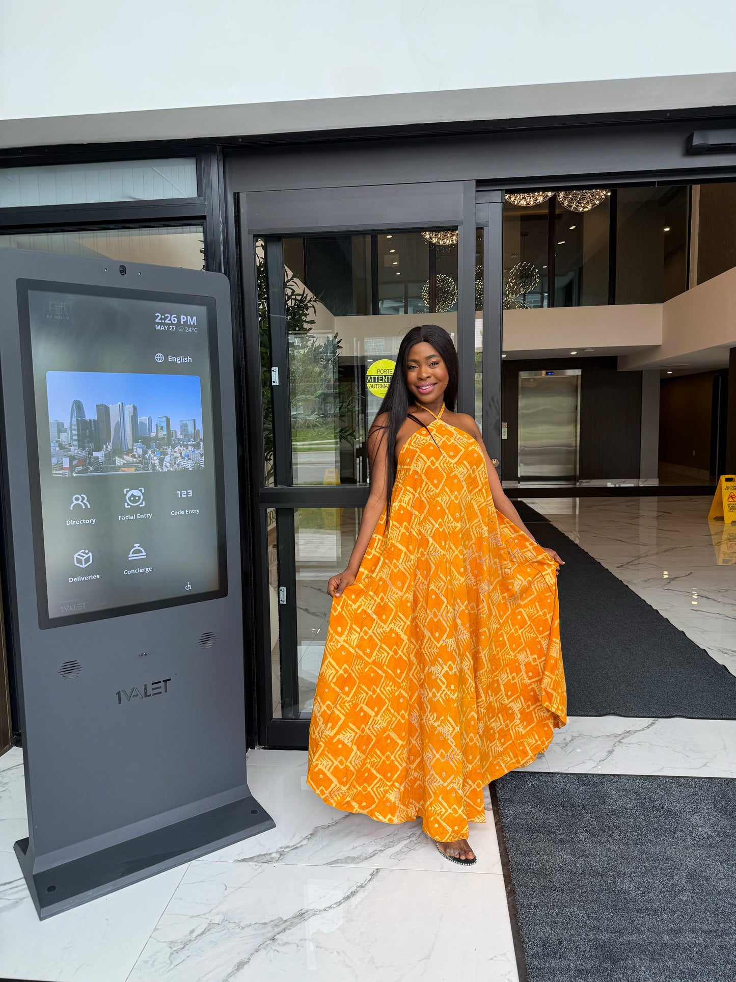 Ayra Dress (Yellow)