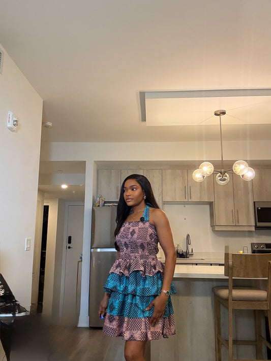 Sola Mini 2.0 (Pink & Teal Mixed Print)
