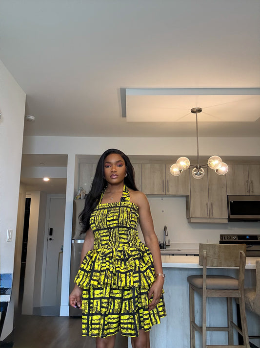 Sola Mini 3.0 (Yellow & Black Geometric)