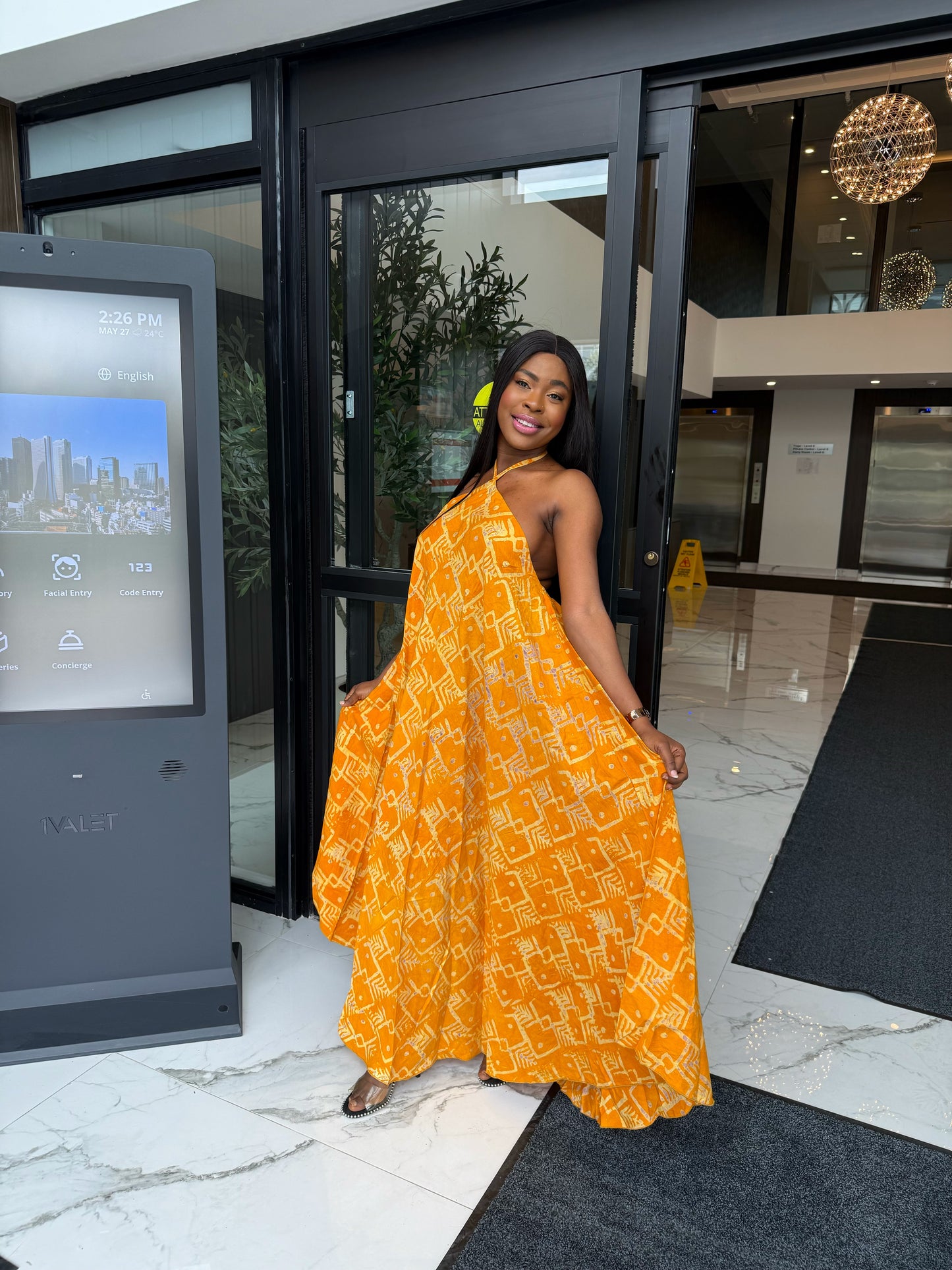 Ayra Dress (Yellow)