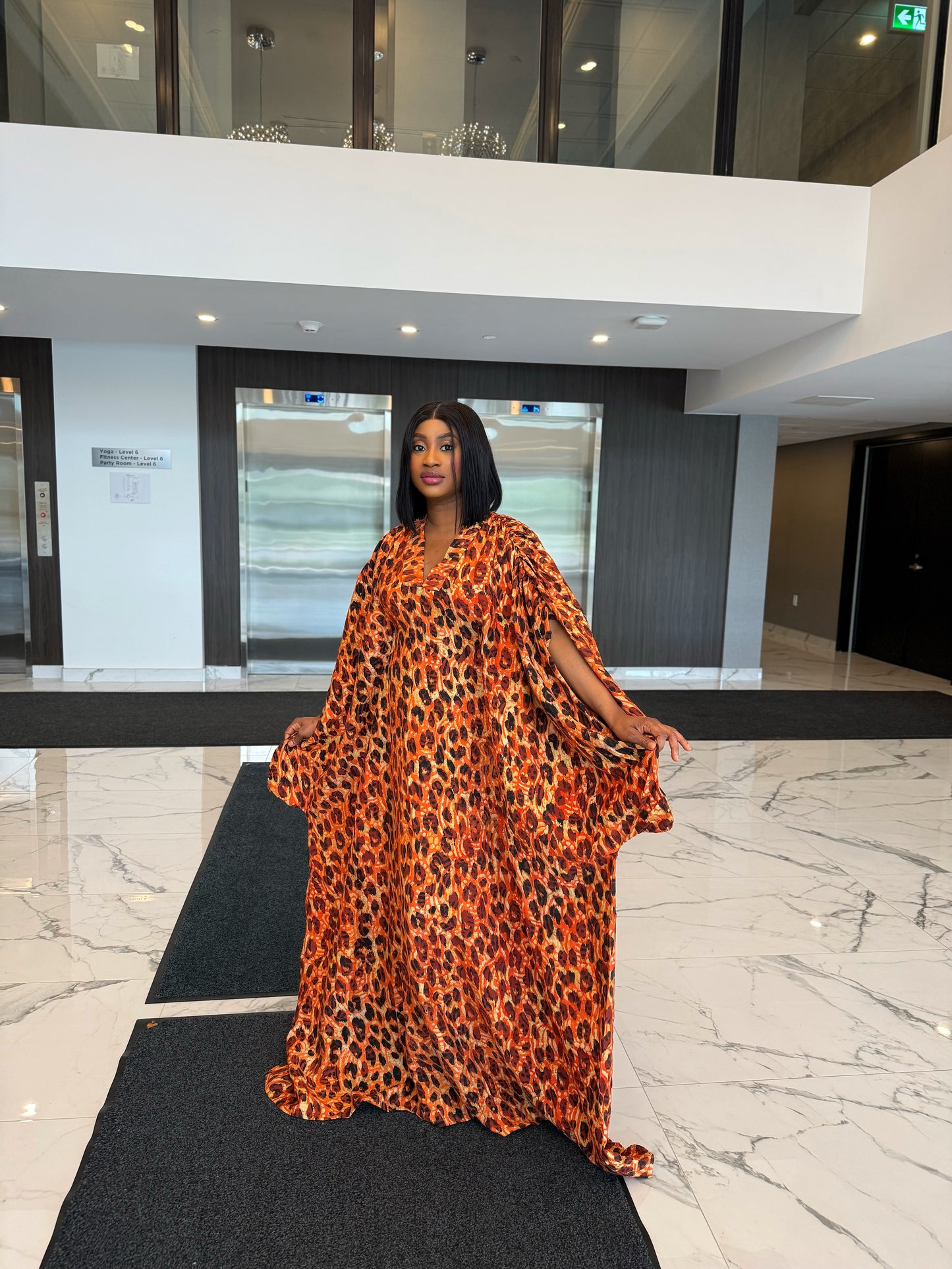 Leopard Kaftan