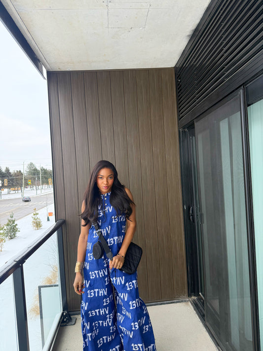 Bold Indigo Jumpsuit (blue)